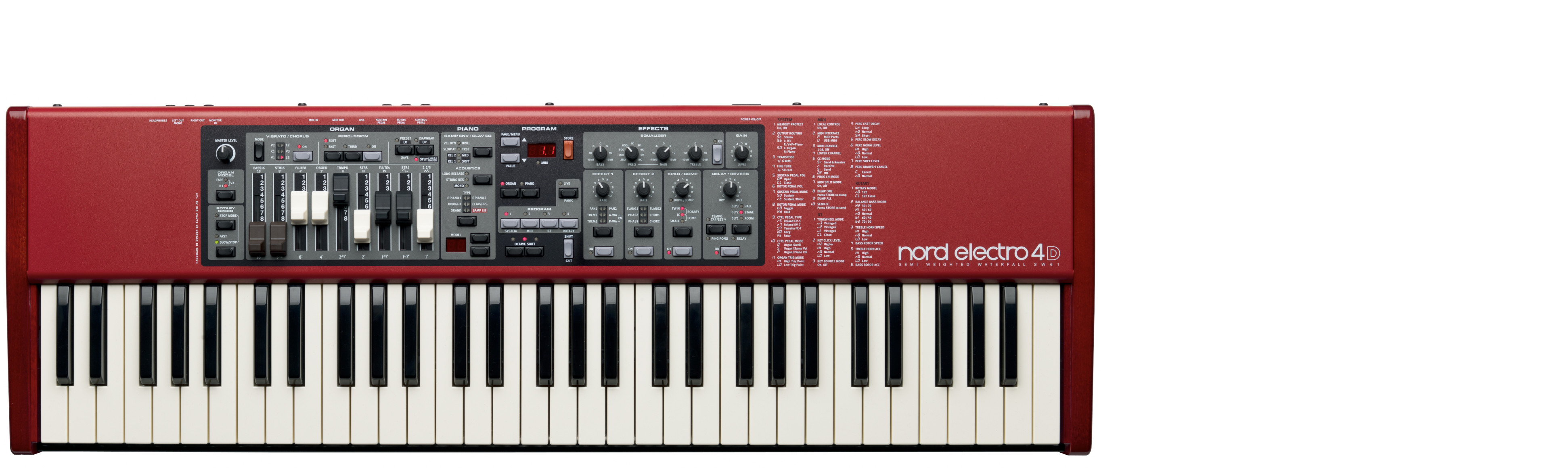 鍵盤楽器 Nord Electro 4 HP 73Key Nord Electro 4 | Nord