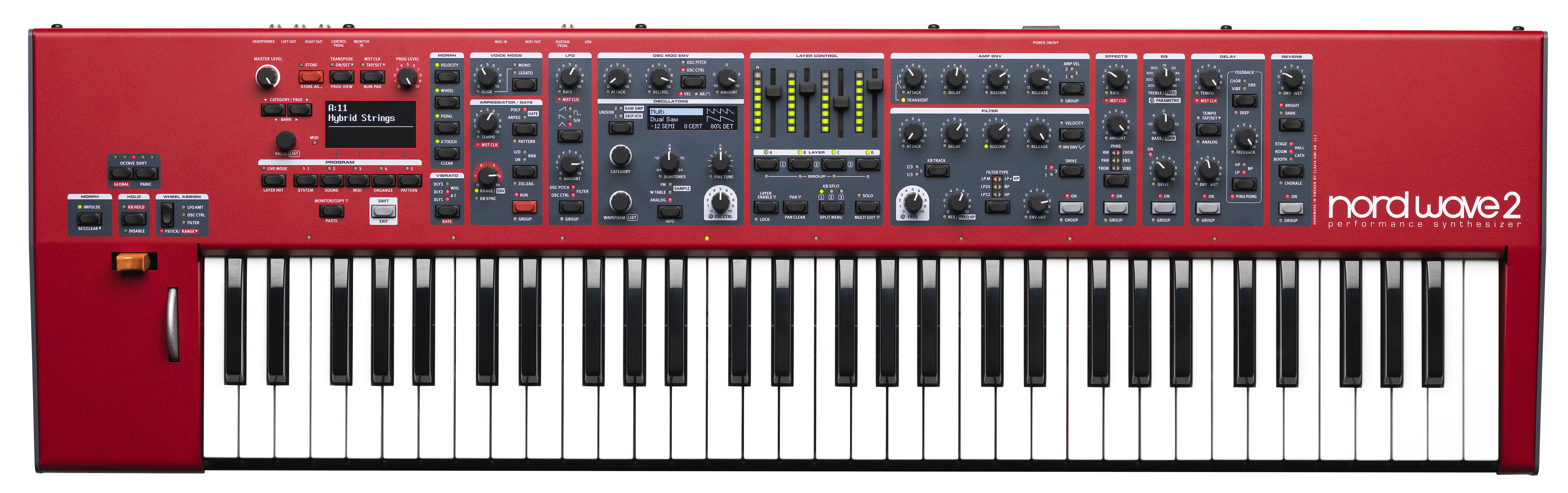 CLAVIA　NORD WAVE2 シンセサイザー Nord Wave 2 | Nord