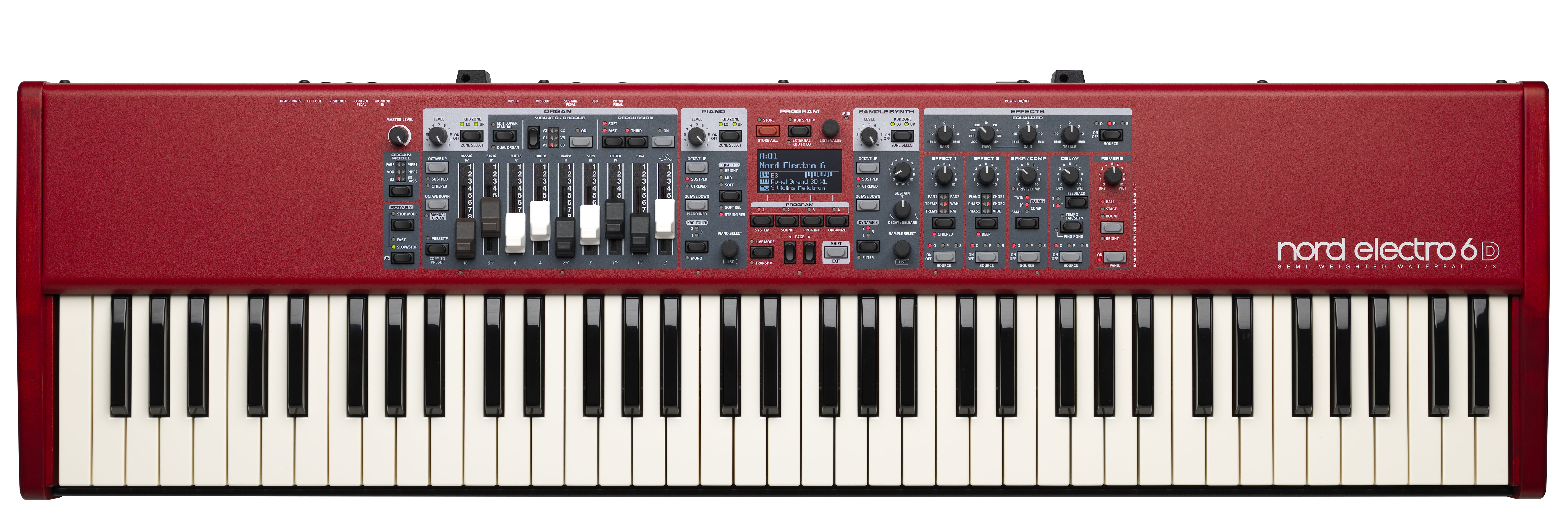 Nord Electro 6D 61鍵 CLAVIA 純正ケース、説明書付 Downloads | Nord
