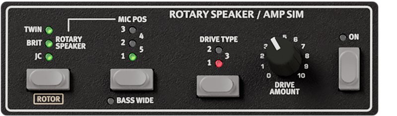 Nord Organ 3 Rotary panel
