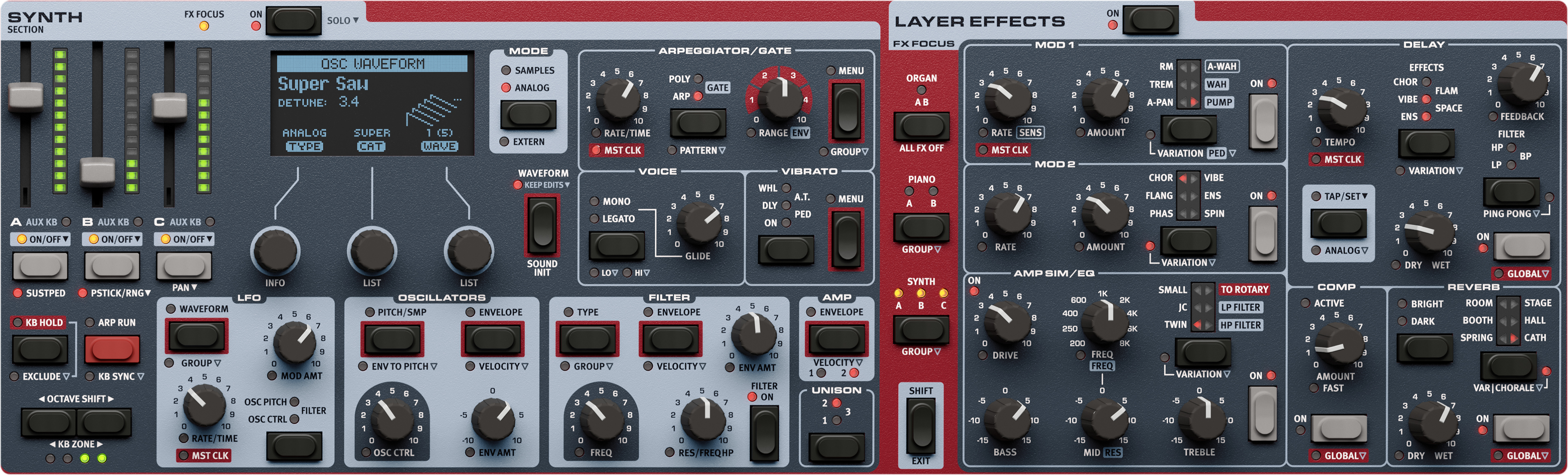 鍵盤楽器 Nord Lead 4 Nord Stage 4 | Nord